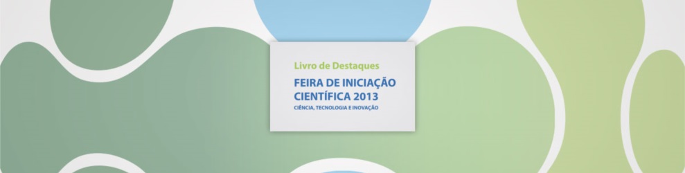 Imagem de referência E-book Livro de Destaques - Feira de Iniciação Científica 2013
